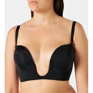 WONDERBRA Ultimate Plunge Underwire Bra 36A Convertible Adjustable WB00J5
